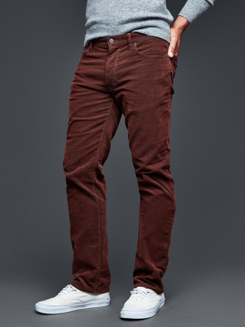 Вельветовые штаны gap