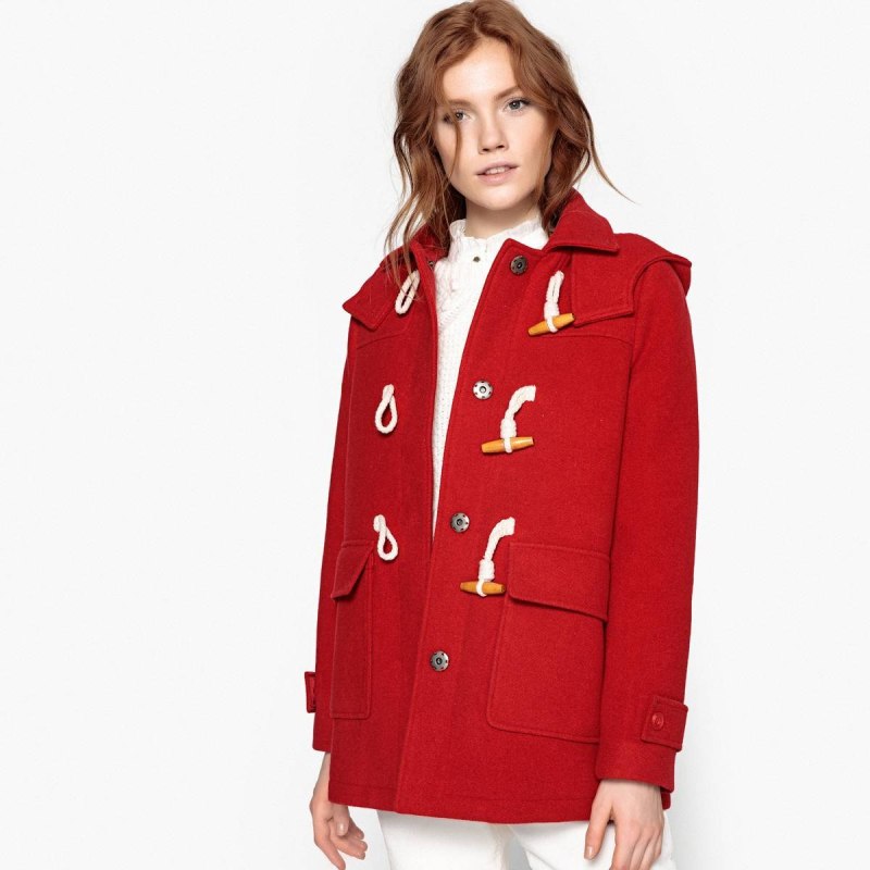 Женское пальто-дафлкот Original Montgomery Classic Red