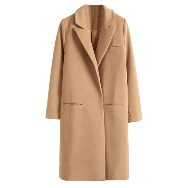 Zarina Outwear пальто бежевое