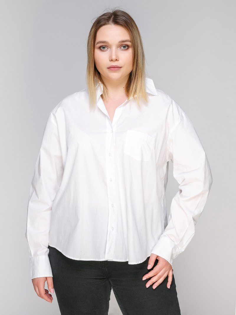 Zara белая рубашка