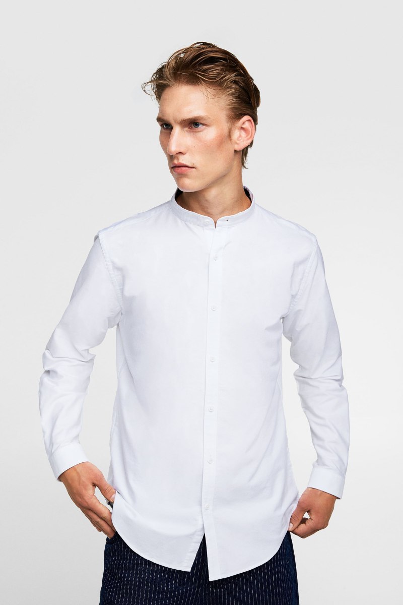 Zara рубашка мужская 04031668605050