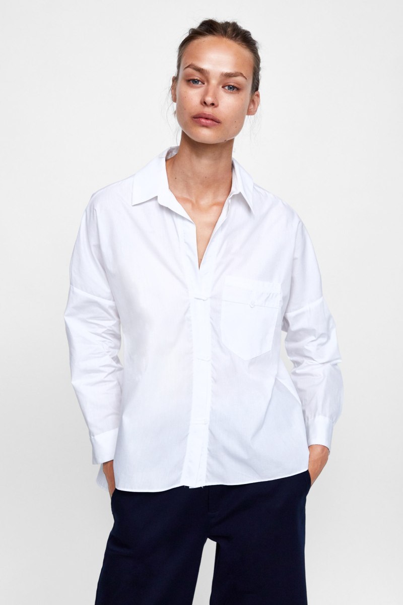 Льняная рубашка Zara