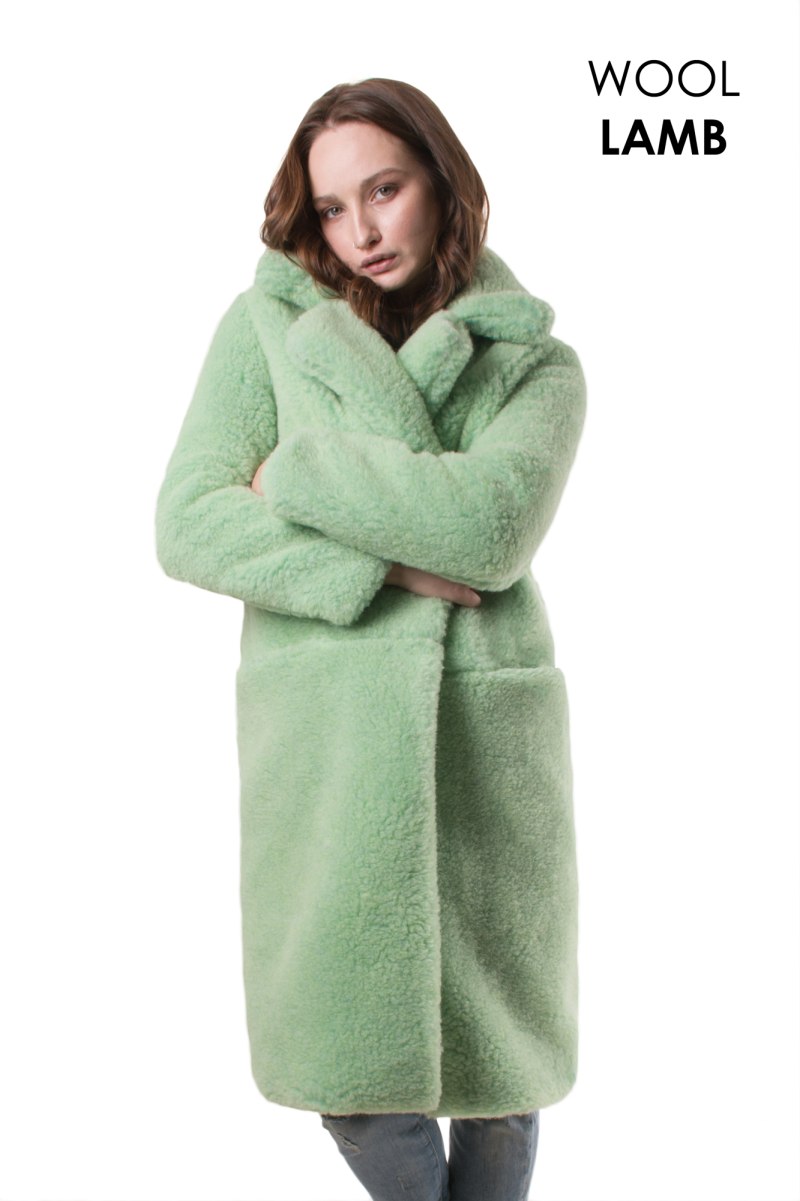 Woollamb / Экошубка Classic 100см голубой