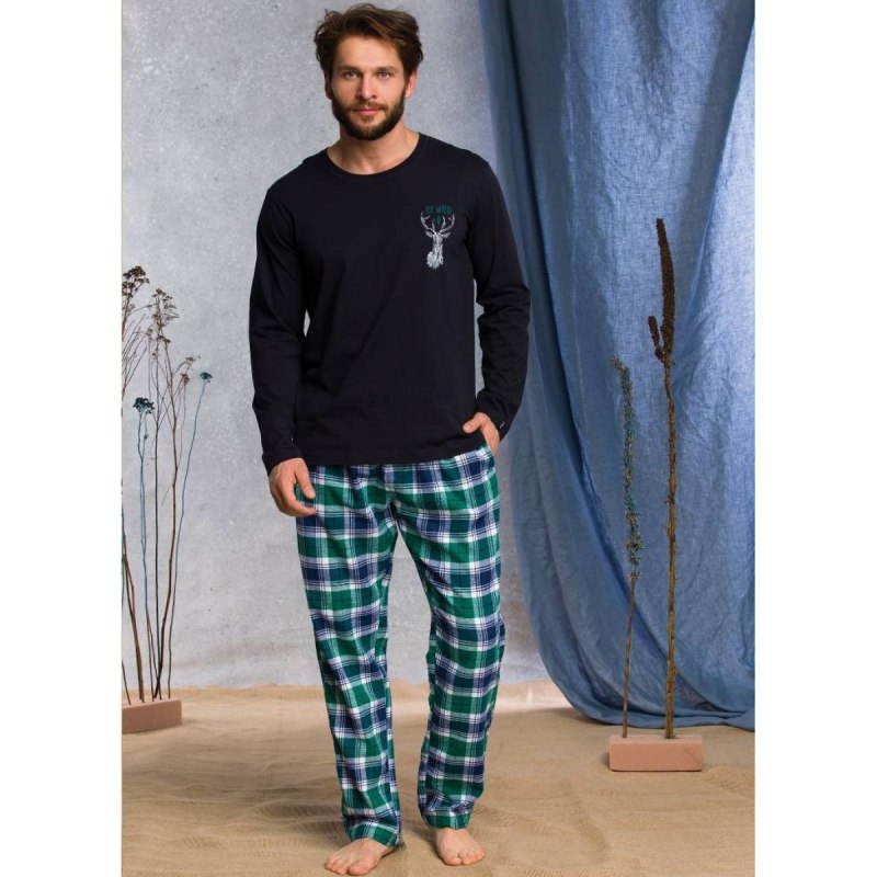 Пижама мужская Celio 60051310 черная