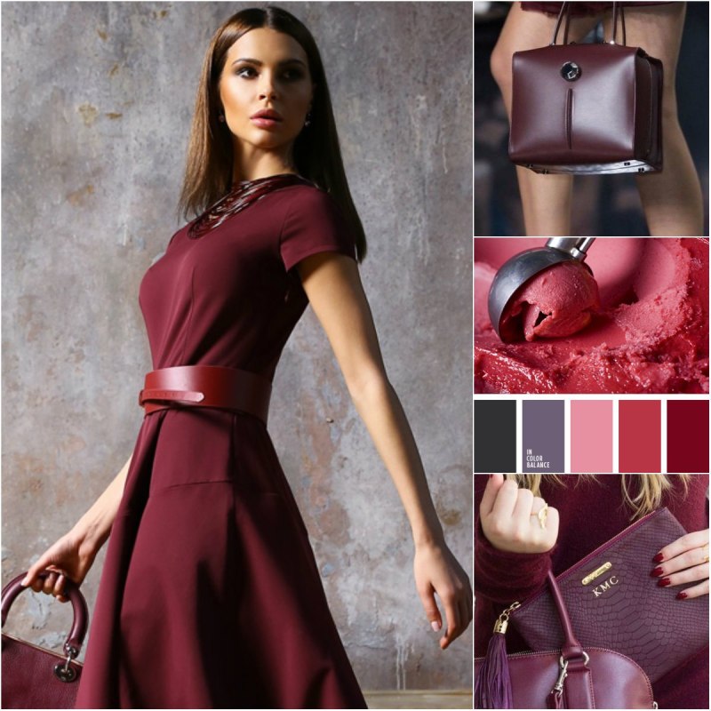 Платье Ralph Lauren Marsala