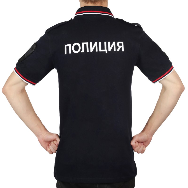 Футболка поло полиция