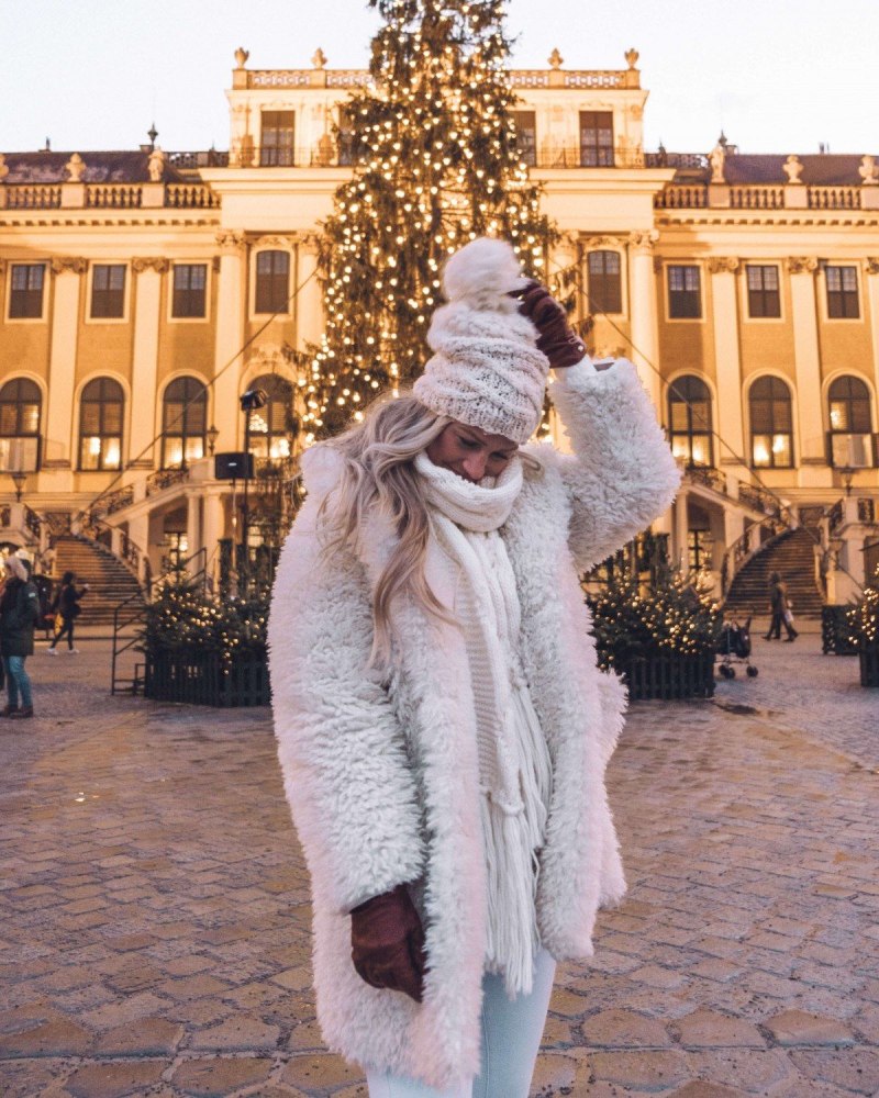 Зимняя мода Прага
