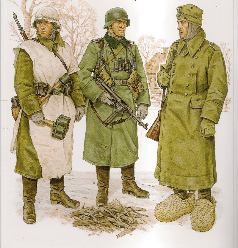 Немецкая зимняя форма вермахта 1941