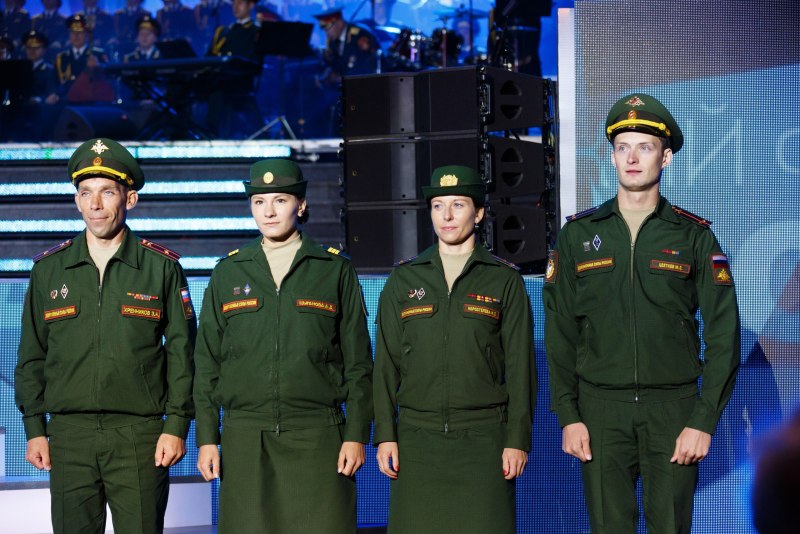 Солдаты ВКС офисная форма