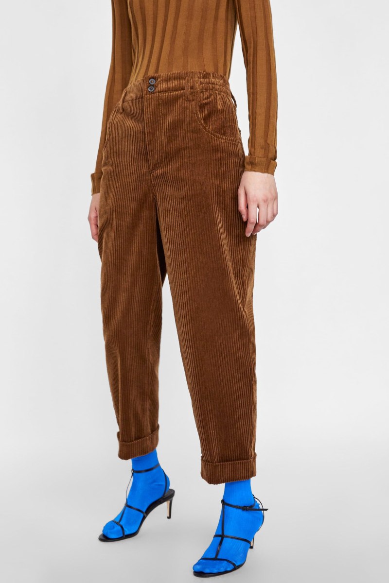 Вельветовые штаны Zara
