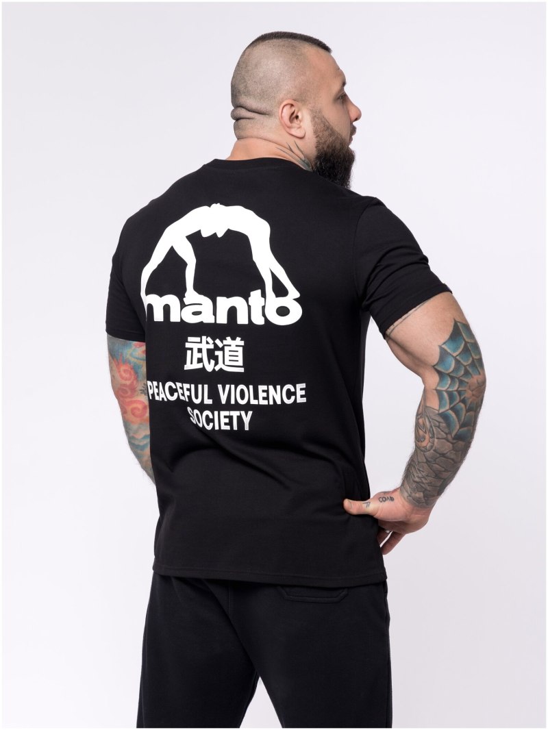 Manto peaceful violence Society футболка