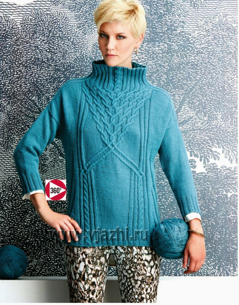 Пуловер Vogue Knitting. Fall 2014
