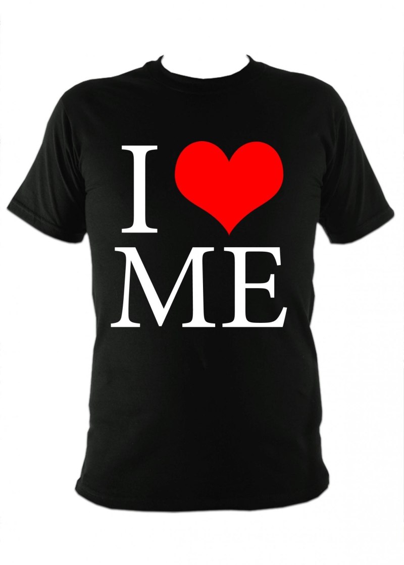 Футболка i ❤️ me