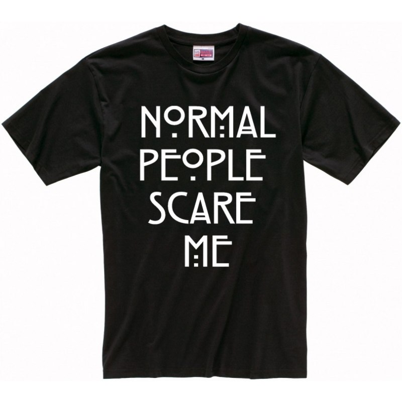 Normal people Scare me футболка
