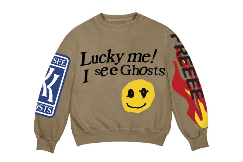 Толстовка Lucky me i see Ghosts
