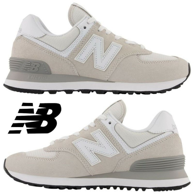 New Balance бежевые