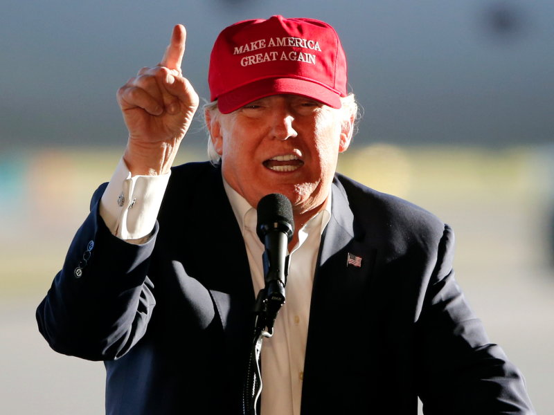 Make America great again кепка