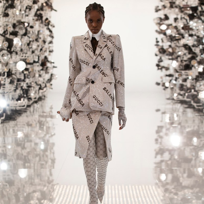 Gucci Balenciaga коллаборация