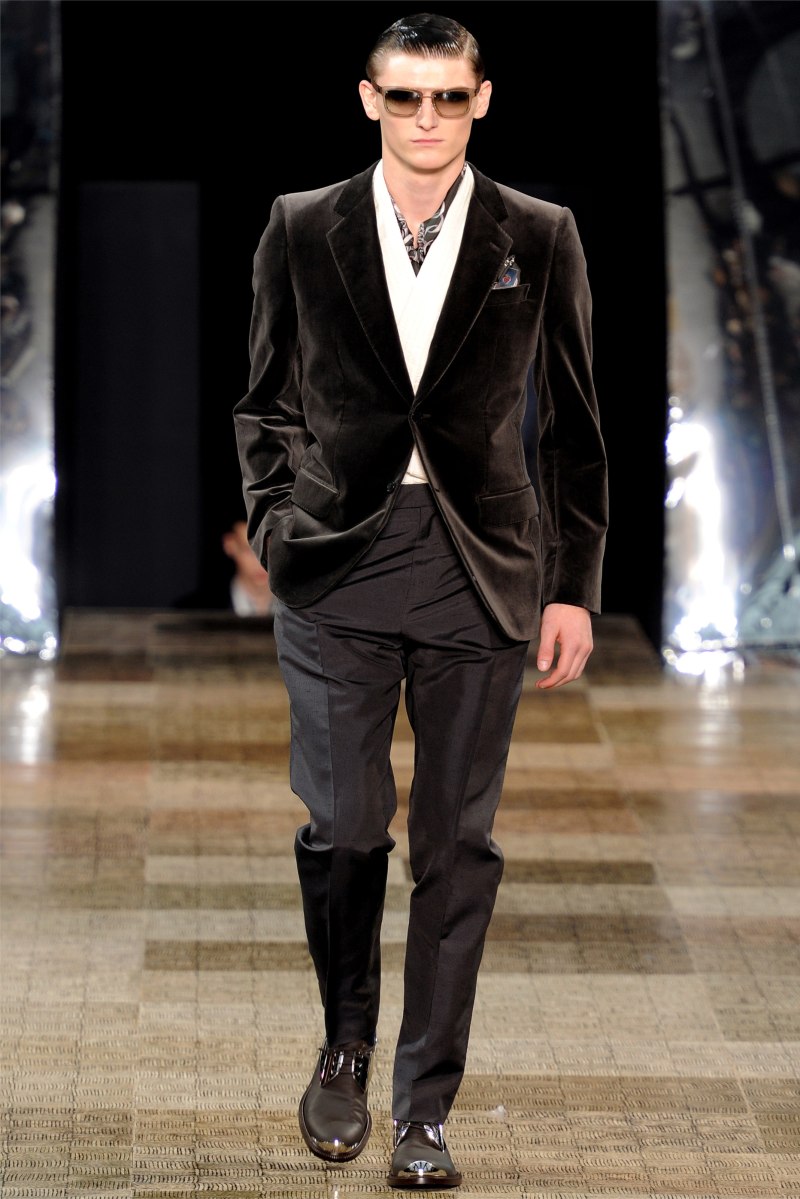 Мужская коллекция Louis Vuitton зима 2012