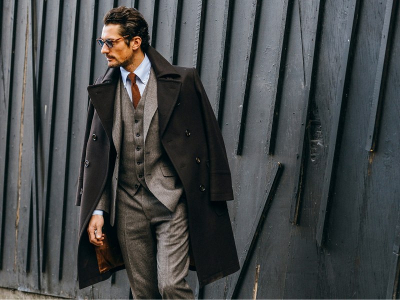 David Gandy пальто