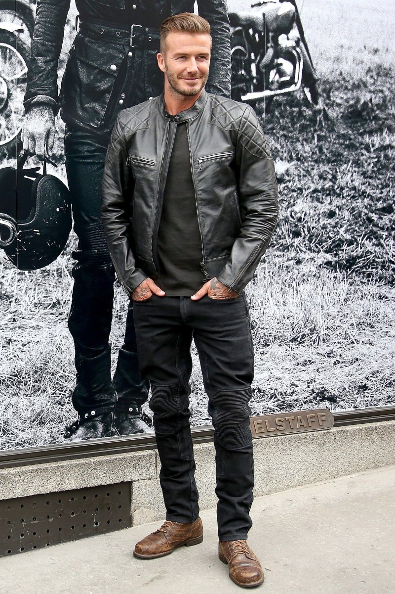 Дэвид Бекхэм Belstaff