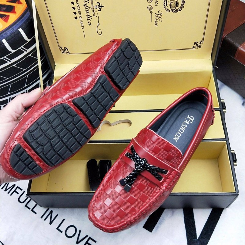Красные мокасины Dolce Gabbana