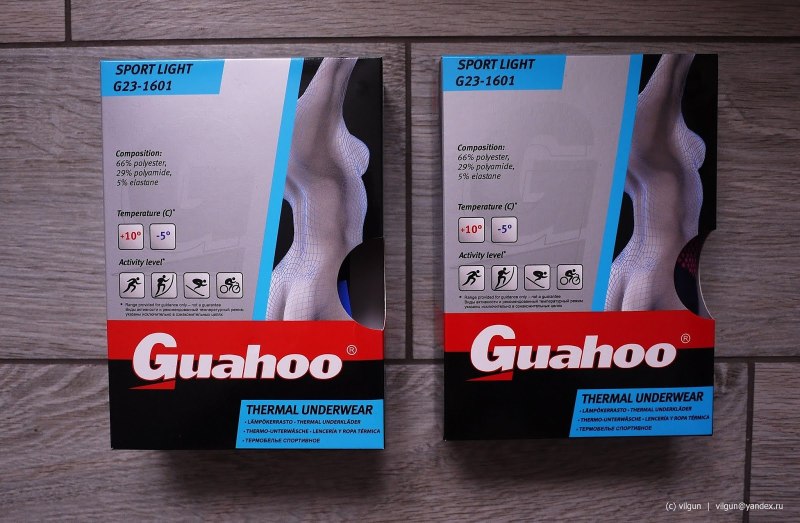 Термобельё финское Guahoo