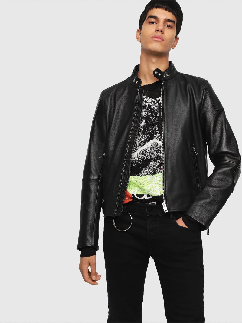 Кожаная куртка Diesel Laleta