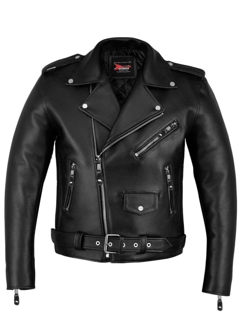 Косуха кожаная мужская ROCKMERCH