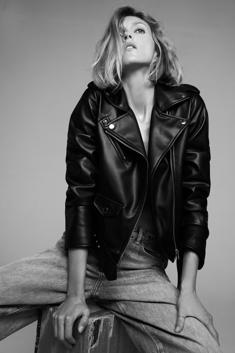 Кожаная куртка Zara