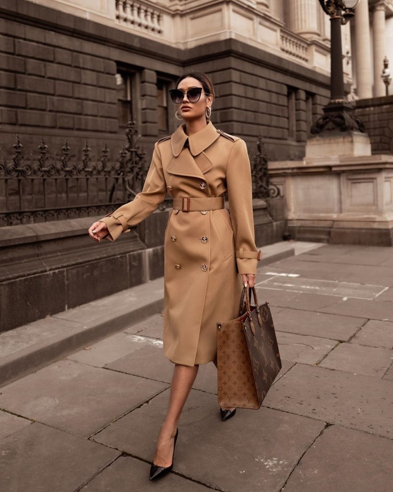 Тренч look 2022