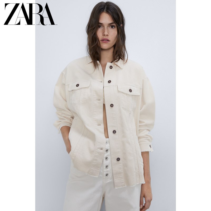 Zara вельветовая куртка женская