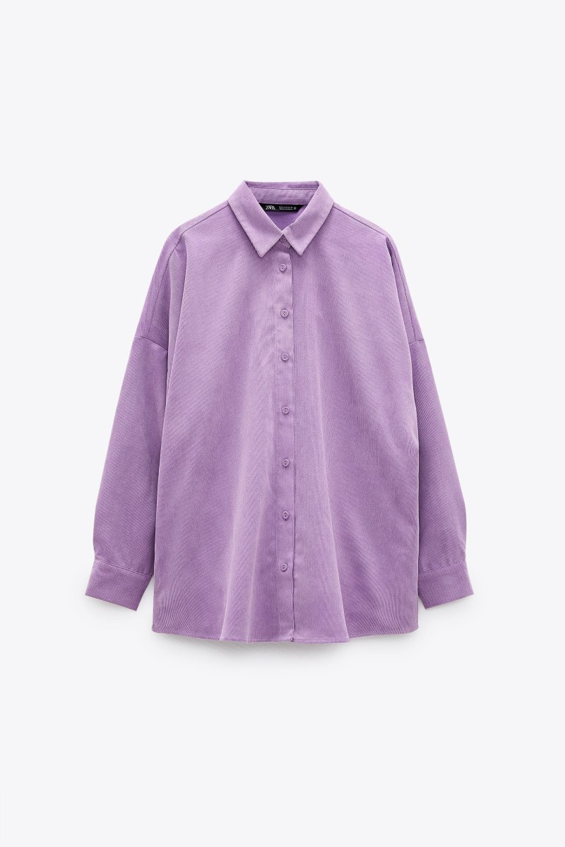 Рубашка Zara оверсайз
