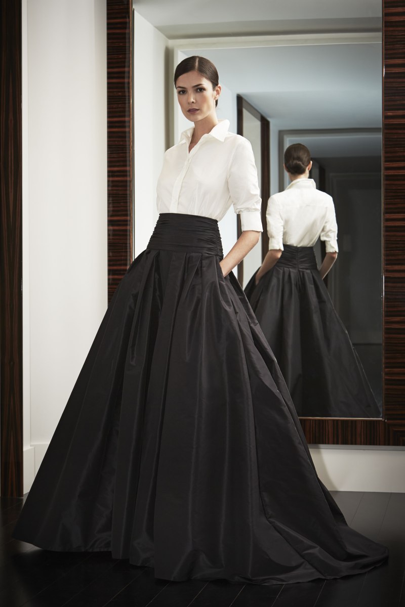 Carolina Herrera юбка в пол 2017