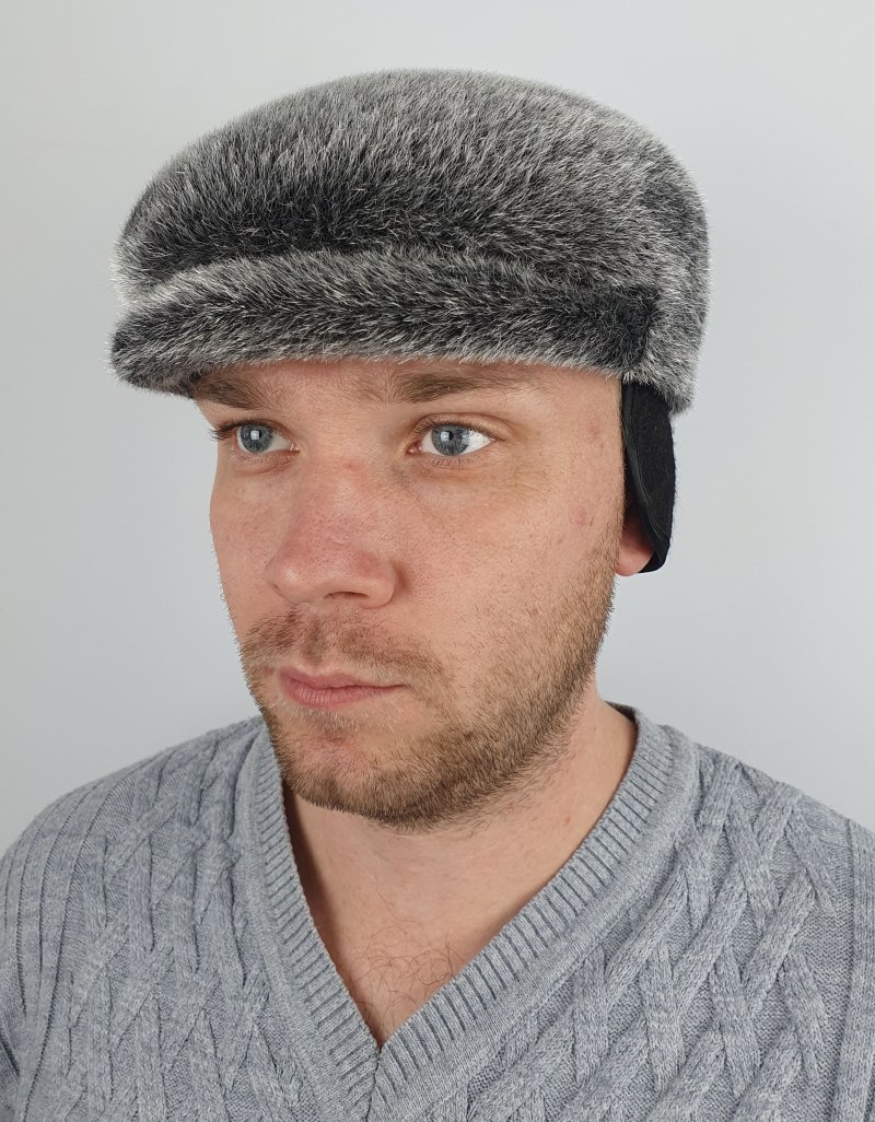 Кепка из меха мужская