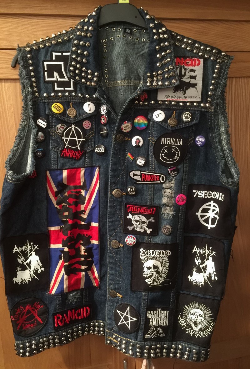 Панк косуха DIY Краст