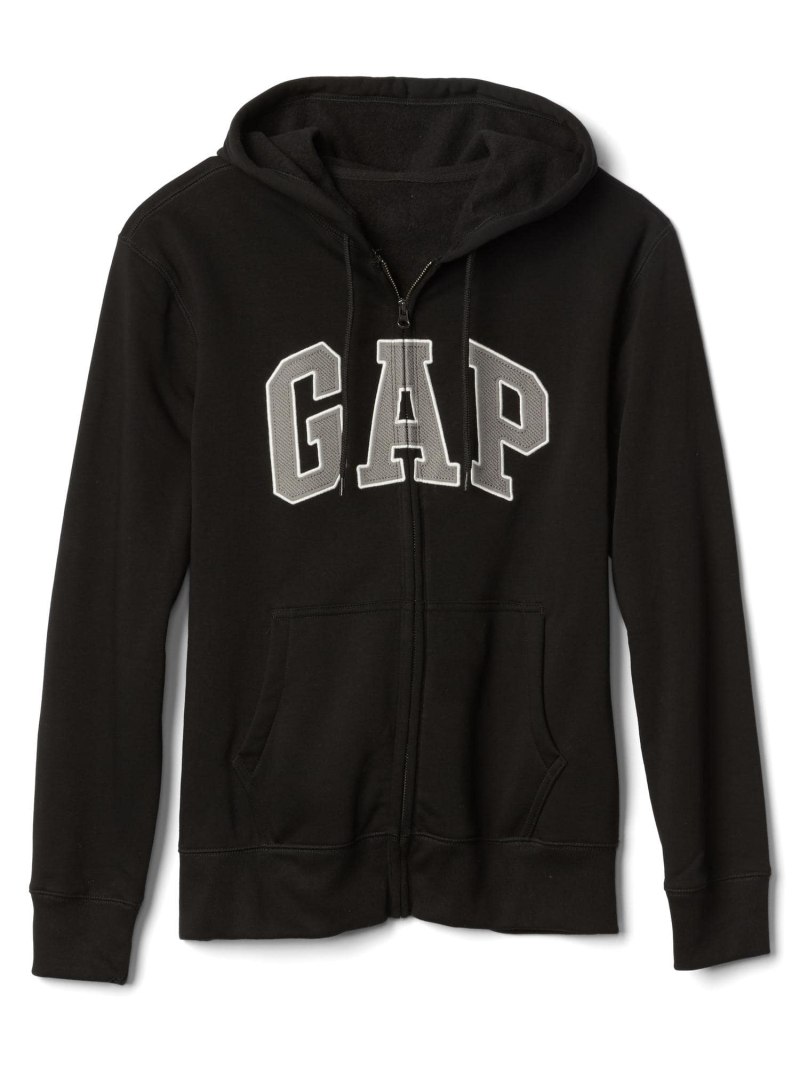 ЗИП худи gap черная