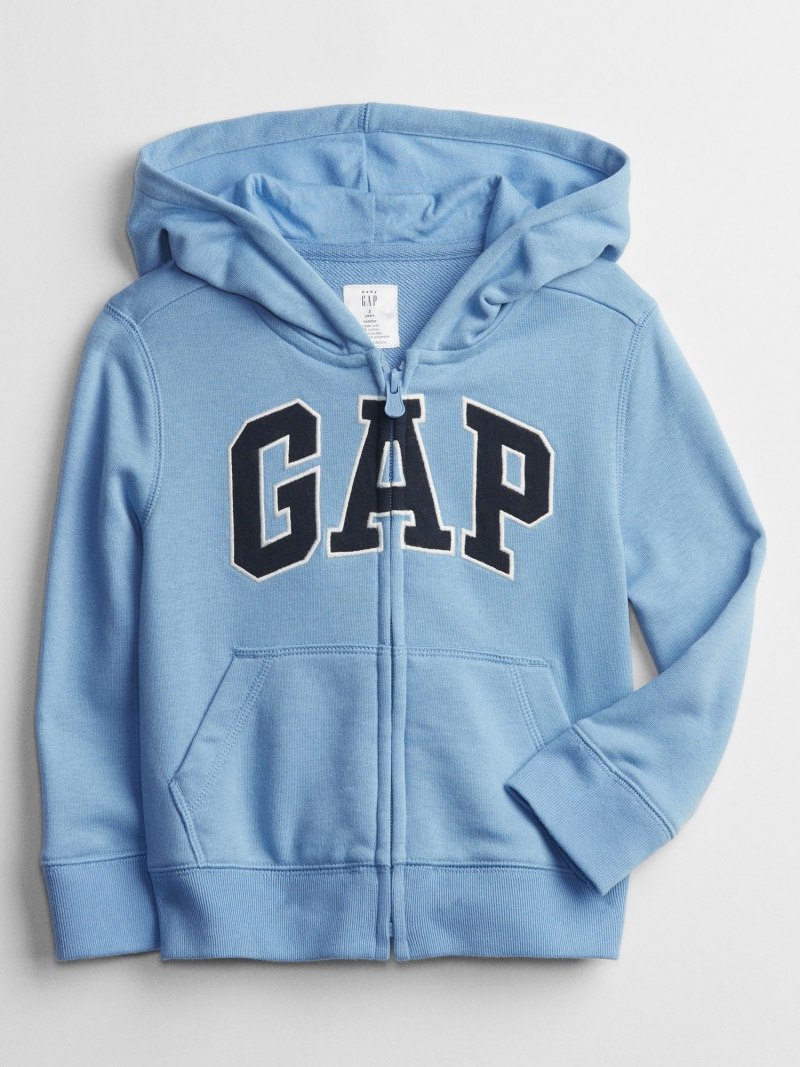 ЗИП худи gap голубая