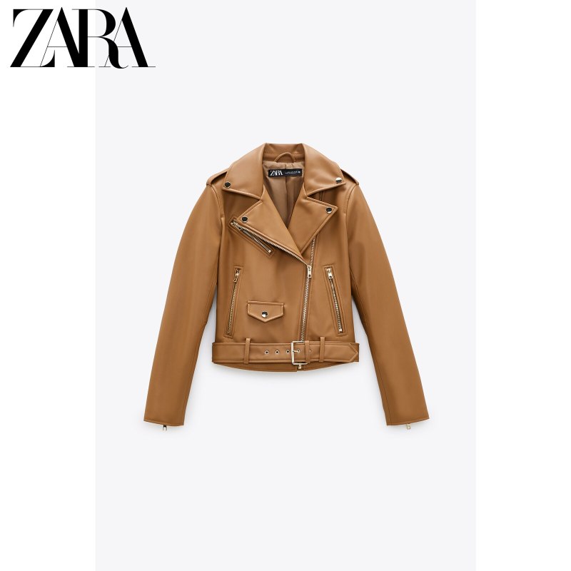 Zara кожанка