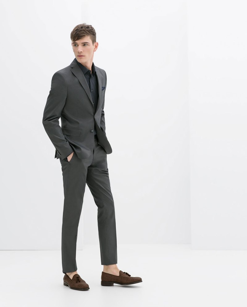 Zara костюм мужской классика