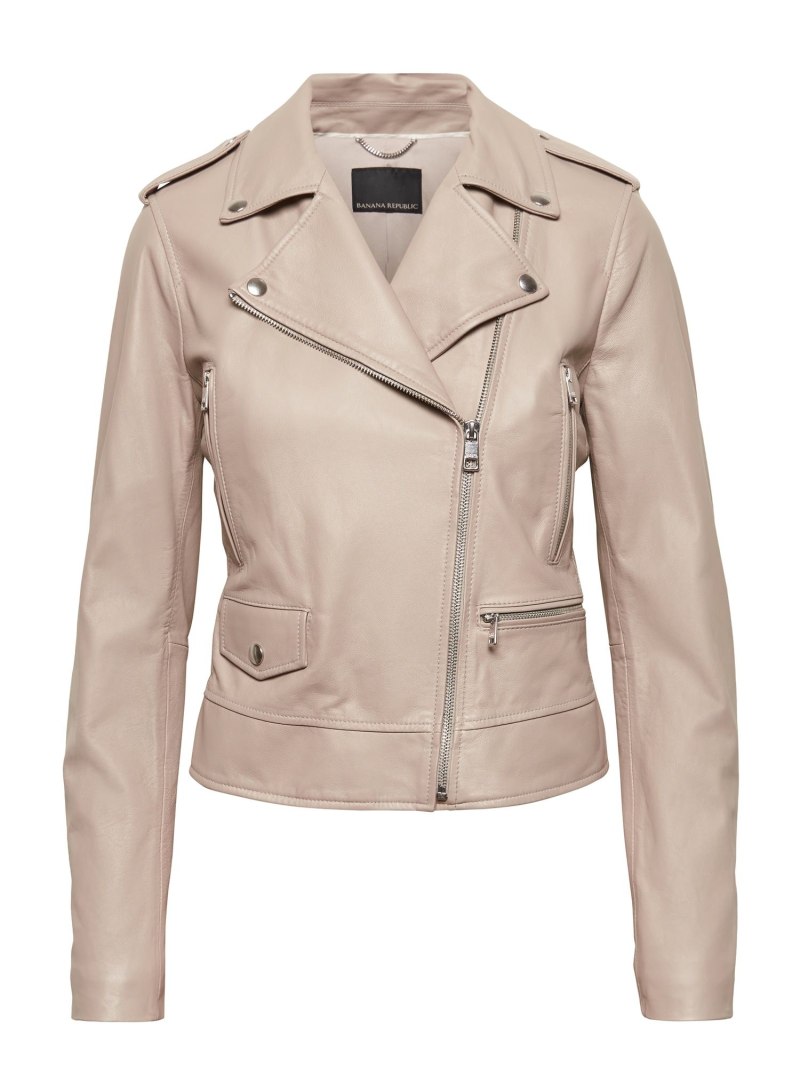 Banana Republic Lamb Leather women Jacket