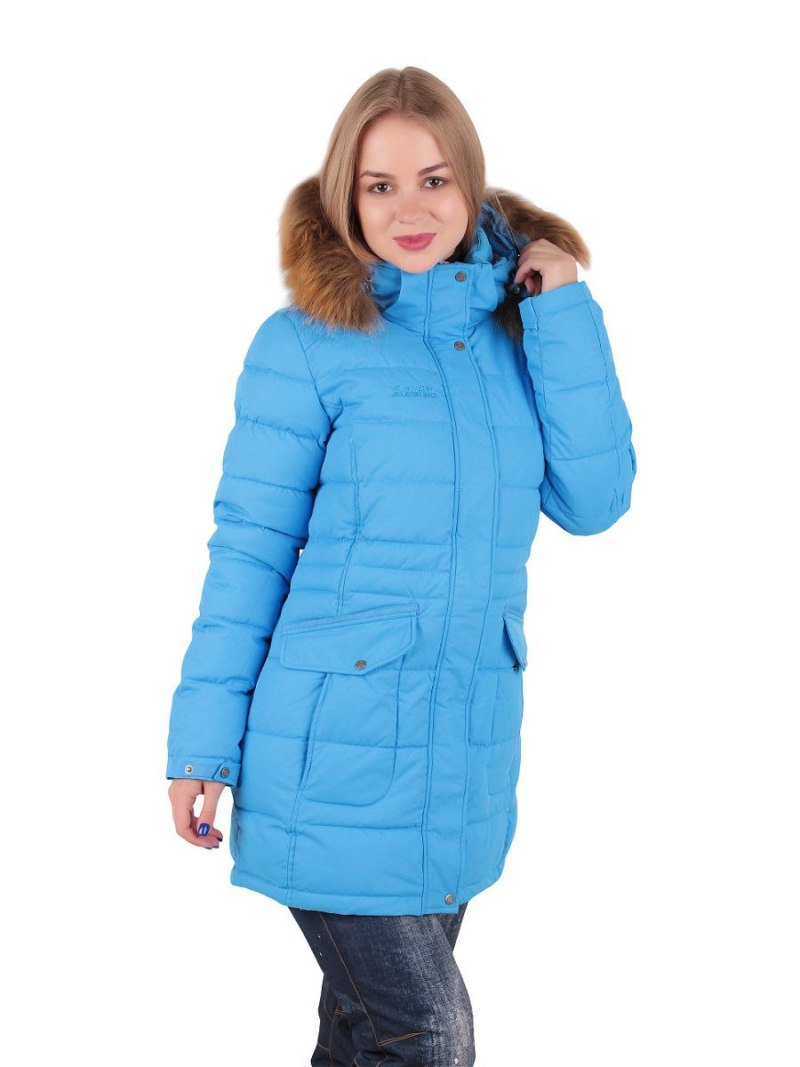 Парка w High experience 1 Spring 11209 голубой 2xl
