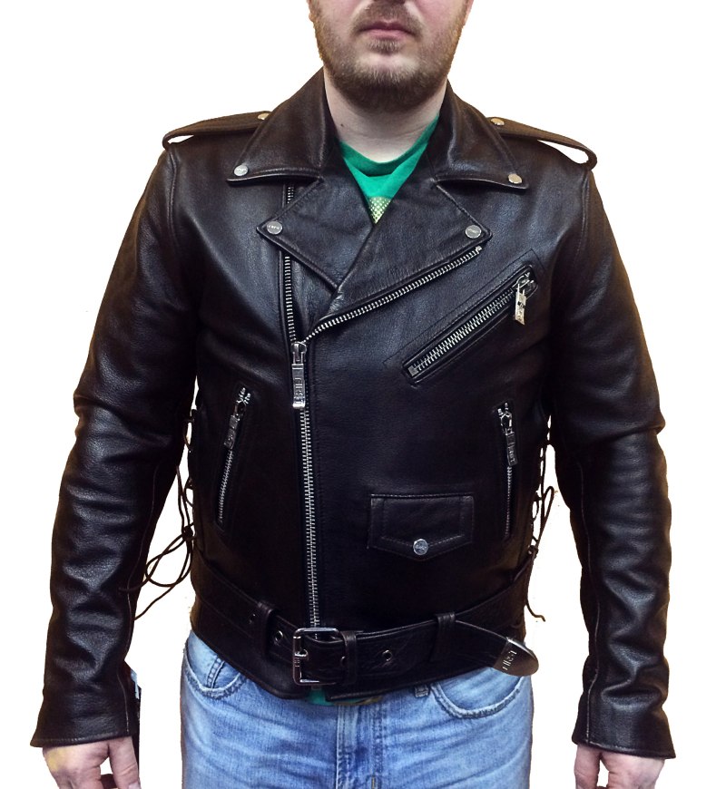 Косуха мужская кожаная first 771cc