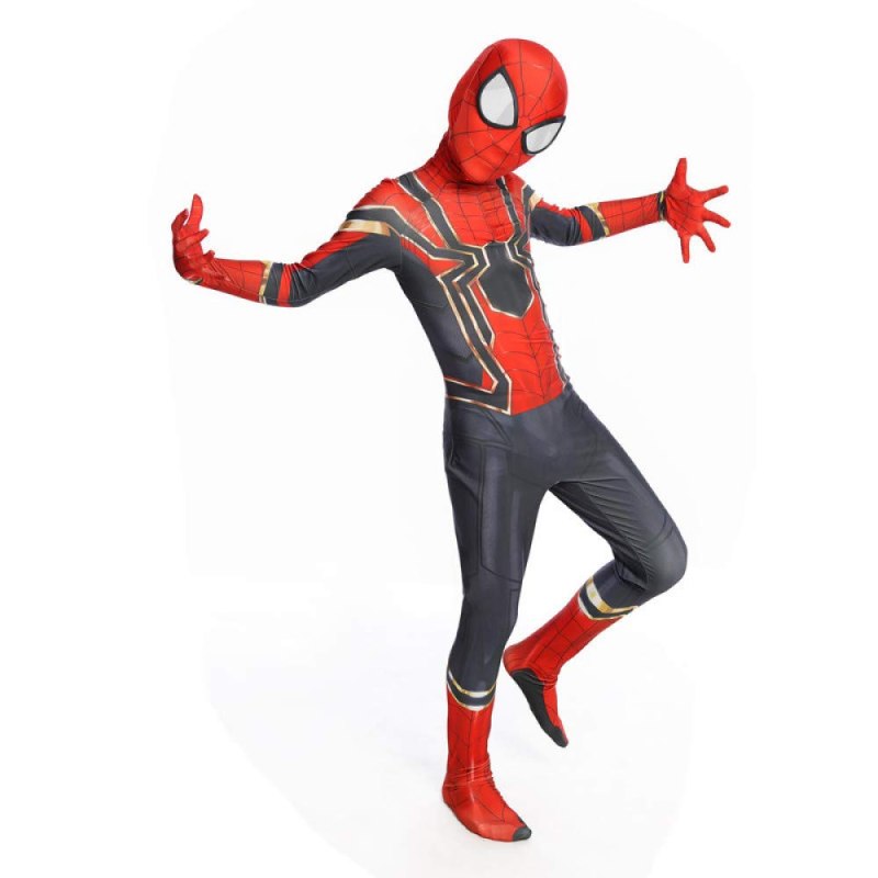 Новый костюм человека паука Iron Spiderman