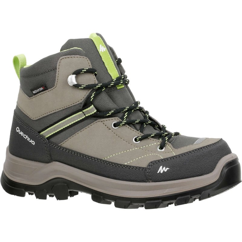 Quechua водонепроницаемые детские ботинки для горных походов mh500 Mid