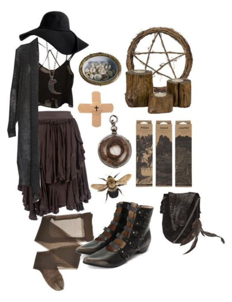 Witch Core aesthetic одежда