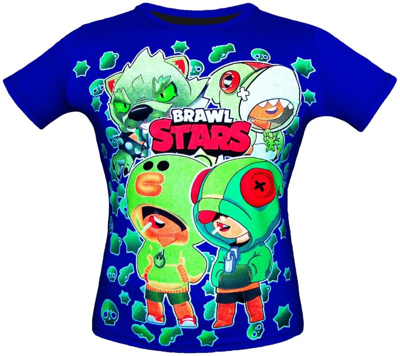 Кит из Brawl Stars футболка
