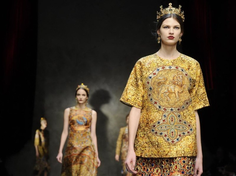 Византийская коллекция Dolce Gabbana