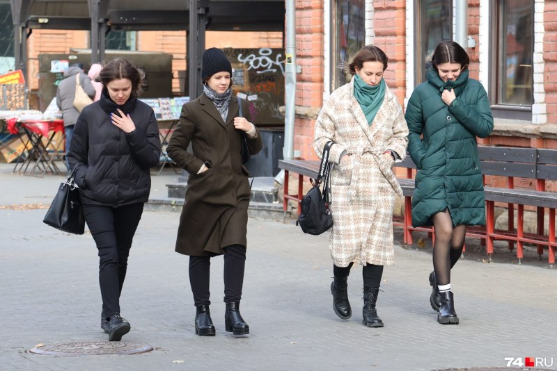 Одежда на 10 градусов тепла
