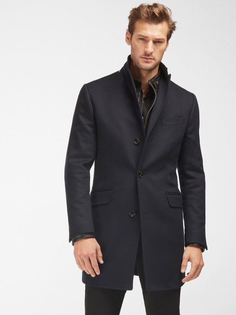 Massimo Dutti полупальто мужское